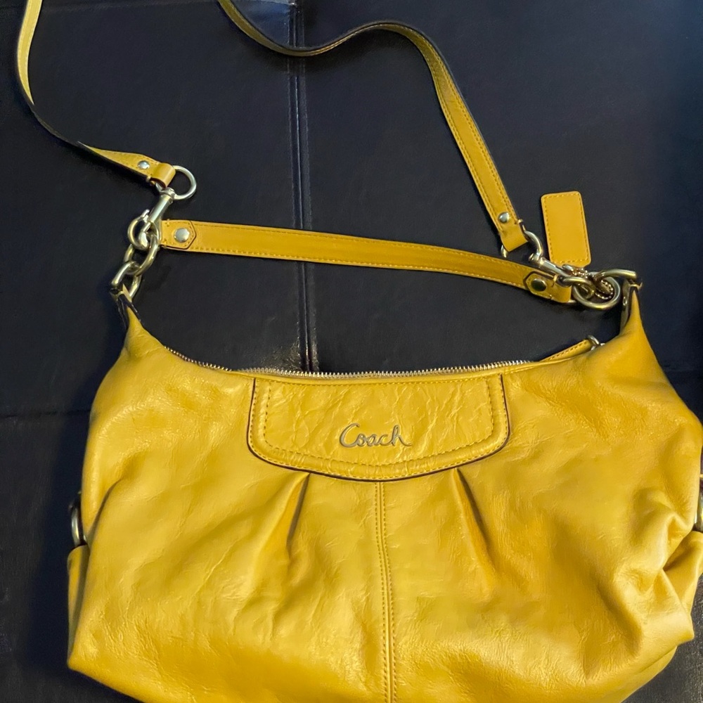 Authentic Coach Top Handle/Crossbody Bag
